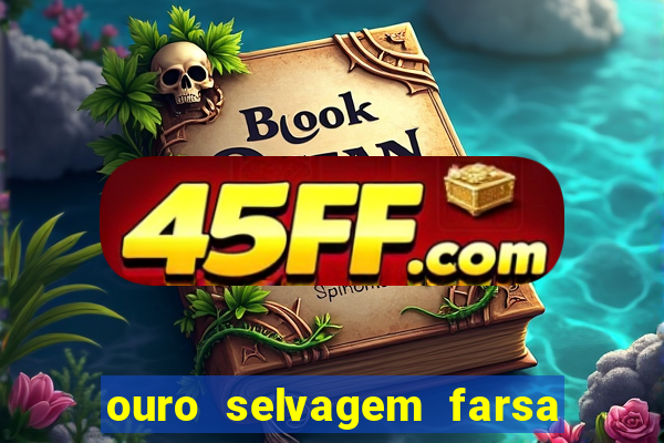 ouro selvagem farsa ouro selvagem o que aconteceu